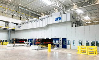 繼美國福特九條沖壓線之后,濟(jì)二再為法國提供5400噸單臂高速?zèng)_壓生產(chǎn)線