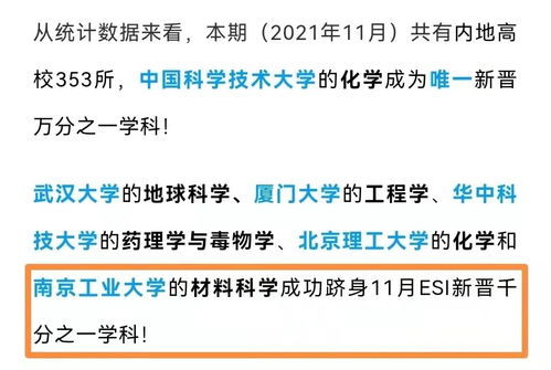 我校材料科學學科首次進入ESI全球前千分之一，標志研究實力邁入世界頂尖行列